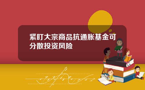 紧盯大宗商品抗通胀基金可分散投资风险