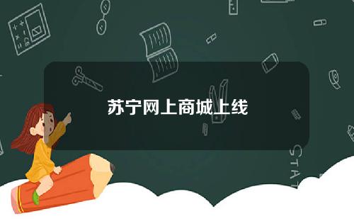 苏宁网上商城上线