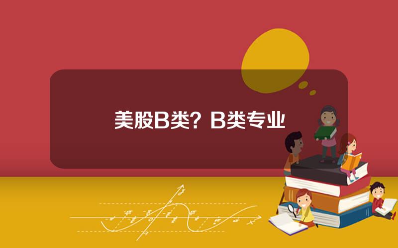 美股B类？B类专业